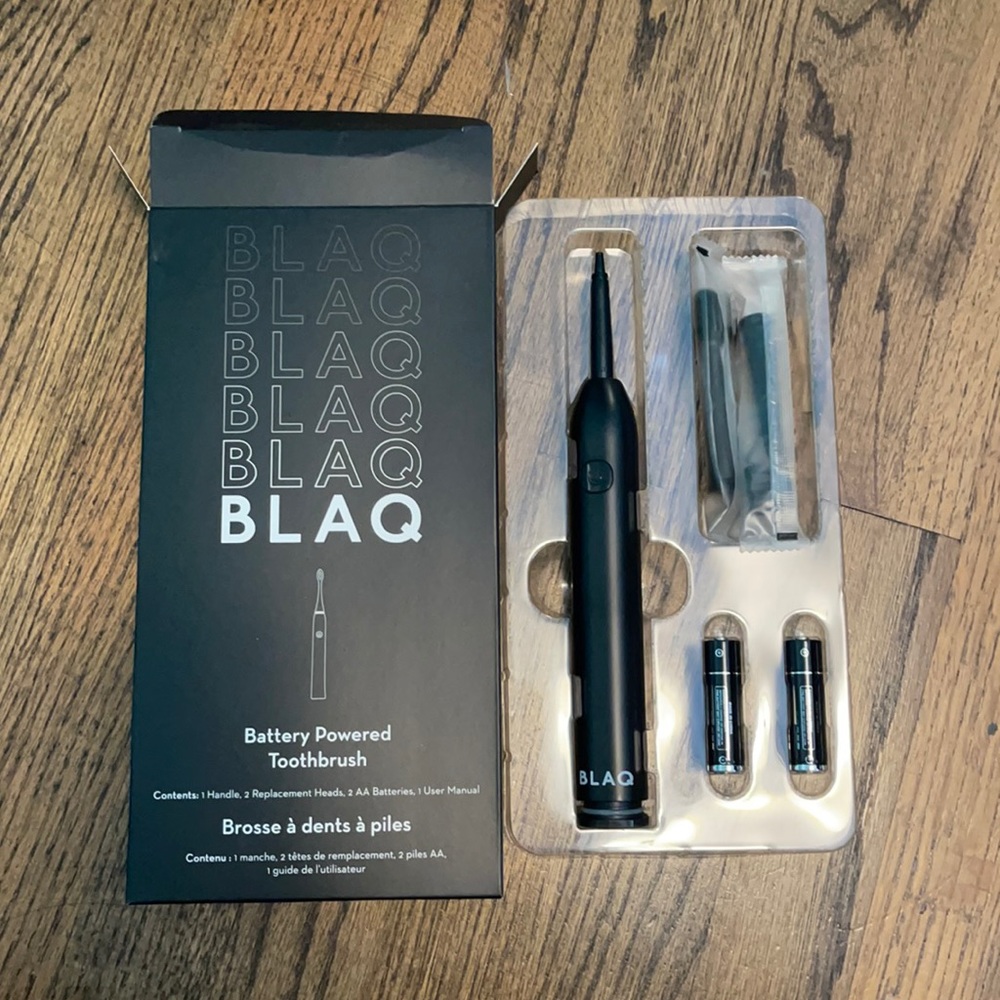 BLAQ Battery Powered Toothbrush